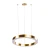 Lampa wisząca CIRCLE 40+60 LED mosiądz na 1 podsufitce - ST-8848-40+60 brass - Step Into Design